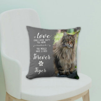 Almofada Travesseiro decorativo de Fotografia de Cat Person