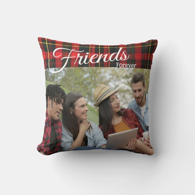 Almofada Travesseiro decorativo de Fotografia Trendy Friend (Frente)