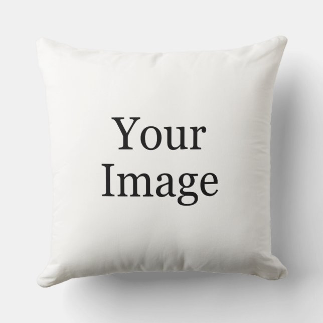 Almofada Travesseiro decorativo de Fotografias Personalizad (Verso)