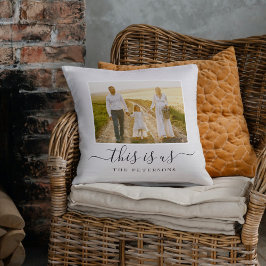 Almofada Travesseiro decorativo de Fotografias Personalizad