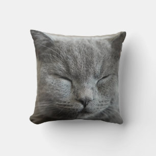 Almofada Travesseiro decorativo de fotos com Gatinho de Cin