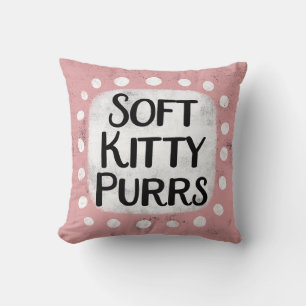 Almofada Travesseiro decorativo de Gatinho suave