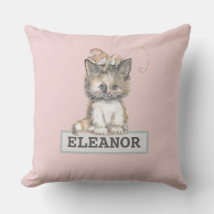 Almofada Travesseiro decorativo de gato e mouse