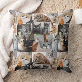 Almofada Travesseiro decorativo de gatos