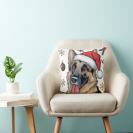Almofada Travesseiro decorativo de German shepherd de Papai
