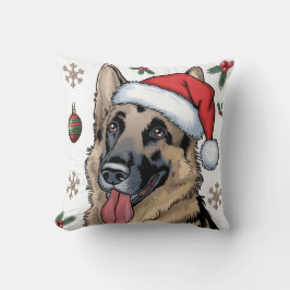 Almofada Travesseiro decorativo de German shepherd de Papai
