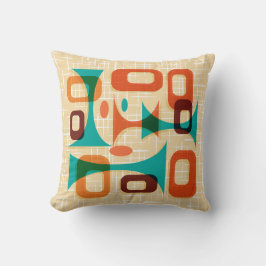 Almofada Travesseiro decorativo de Googie Gráfico Moderno d