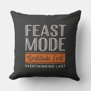 Almofada Travesseiro decorativo de Gratidão Modo banquete