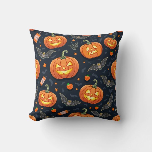 Almofada Travesseiro decorativo de Halloween (Frente)