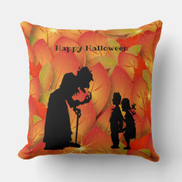 Almofada Travesseiro decorativo de Halloween da Bruxa Assus