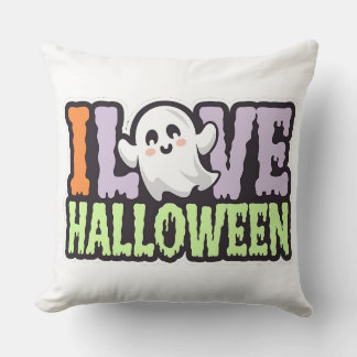Almofada Travesseiro decorativo de Halloween do Fantasma Br