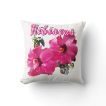 Travesseiro decorativo de Hibiscus