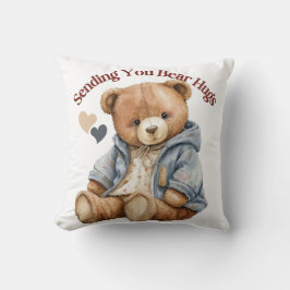 Almofada Travesseiro decorativo de Hug de Urso de Teddy
