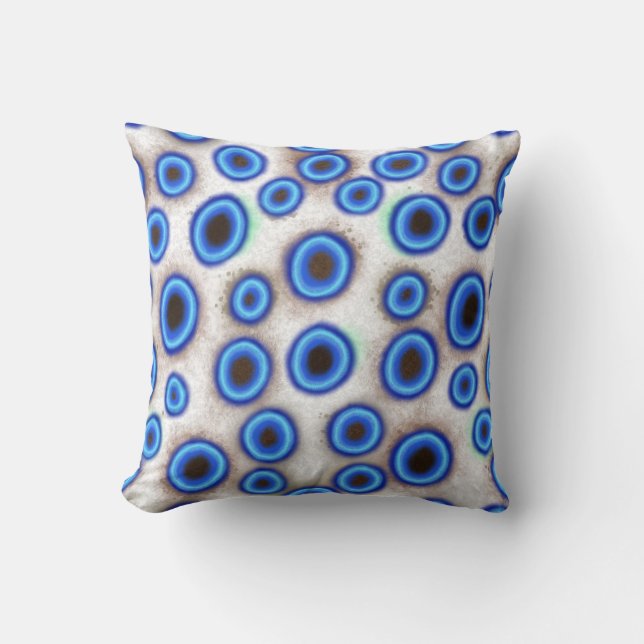 Almofada Travesseiro decorativo de impressão animal de polv (Frente)