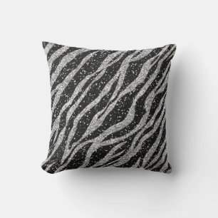 Almofada Travesseiro decorativo de Impressão de Prata e Zeb