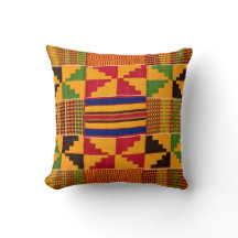 Travesseiro decorativo de Impressão Kente