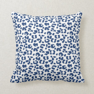 Almofada Travesseiro decorativo de Impressão Leopardo marin