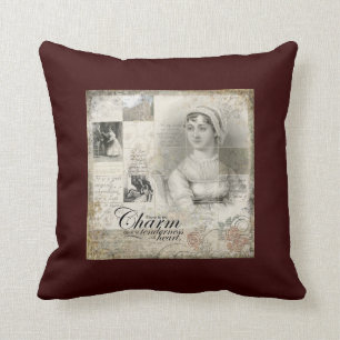 Almofada Travesseiro decorativo de Jane Austen