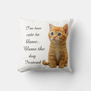 Almofada Travesseiro decorativo de Kitten Bonito