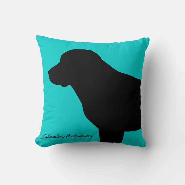 Almofada Travesseiro decorativo de labrador retriever (Frente)
