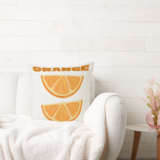 Almofada Travesseiro decorativo de laranja fofa, decoração