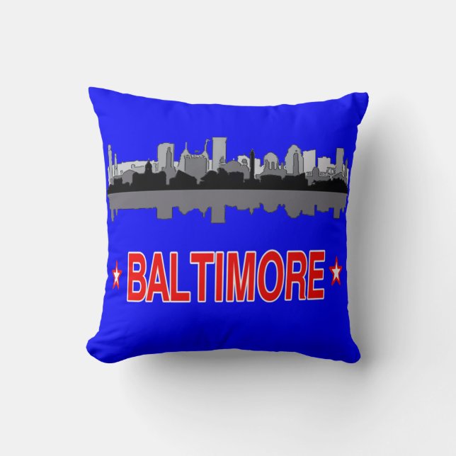 Almofada Travesseiro decorativo de Linha Céu Baltimore (Frente)