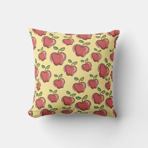 Almofada Travesseiro decorativo de Maçã Vermelha