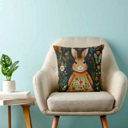 Almofada Travesseiro decorativo de Magia Bunny Springtime
