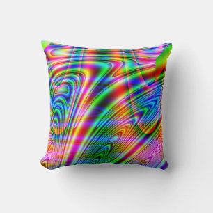 Almofada Travesseiro decorativo de Mesmerização de Linha Az