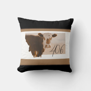 Almofada Travesseiro decorativo de Montana 406 Brown and Wh