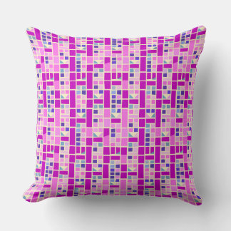 Almofada Travesseiro decorativo de Mosaico com Bloqueio de