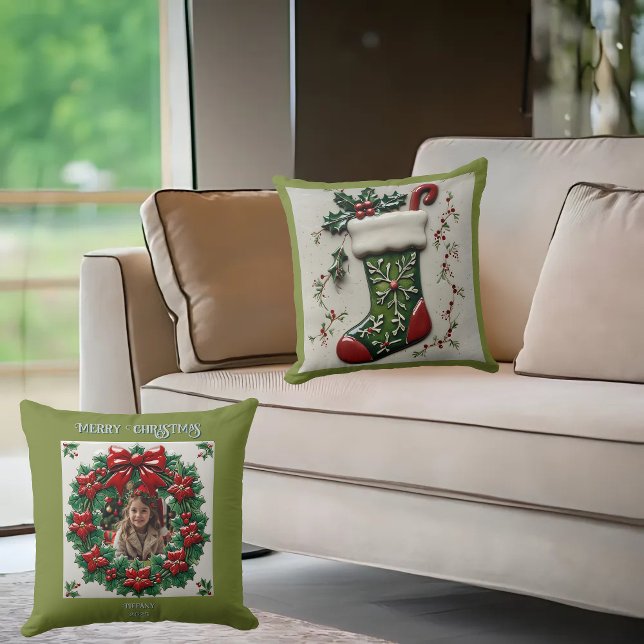 Almofada Travesseiro decorativo de Natal (Criador carregado)