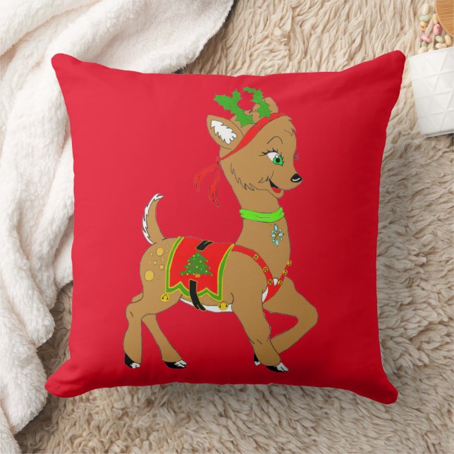 Almofada Travesseiro decorativo de Natal (Cobertor)
