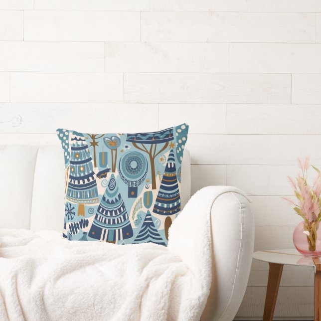 Almofada Travesseiro decorativo de Natal de Férias (Sofá)