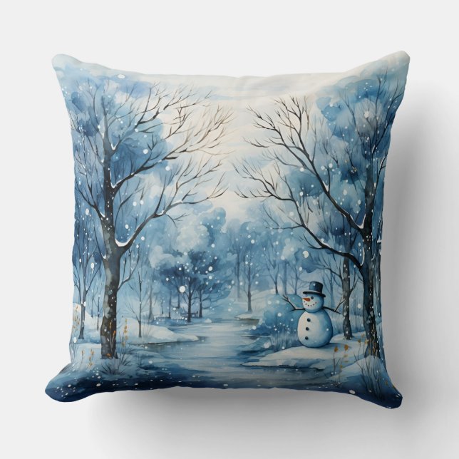 Almofada Travesseiro decorativo de Natal - Decoração Festiv (Frente)