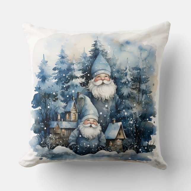 Almofada Travesseiro decorativo de Natal - Decoração Festiv (Frente)