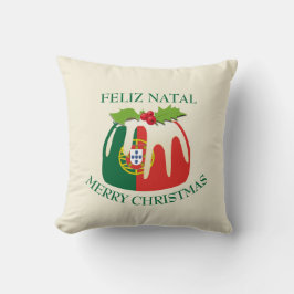 Almofada Travesseiro decorativo de Natal PISTA PORTUGAL Per
