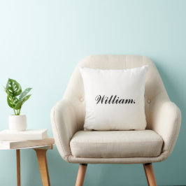 Almofada Travesseiro decorativo de nome personalizável para