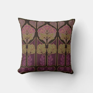 Almofada Travesseiro decorativo de Nouveau da arte