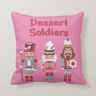 Almofada Travesseiro decorativo de Nozes Soldier Dessert