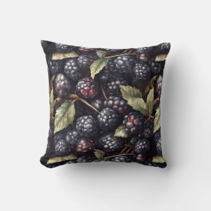 Almofada Travesseiro decorativo de Padrão de Blackberry