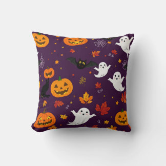 Almofada "Travesseiro decorativo de Padrão de Halloween Chi