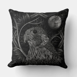 Almofada Travesseiro decorativo de Padrão de Lua Completa d