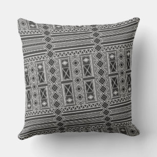 Almofada Travesseiro decorativo de Padrão do Mali africano