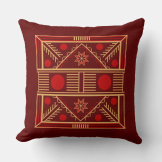 Almofada Travesseiro decorativo de padrão ucraniano