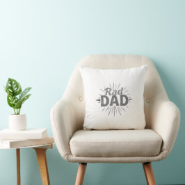Almofada Travesseiro decorativo de PAI rígido - Retro moder