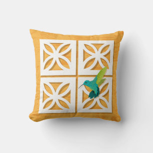 Almofada Travesseiro decorativo de pássaros moderno do sécu