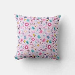 Almofada Travesseiro decorativo de Pastel de Prato Floral P