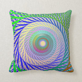 Almofada Travesseiro decorativo de Pastel de Spin Folha