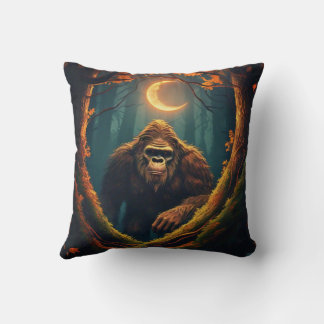 Almofada Travesseiro decorativo de pico de sasquatch